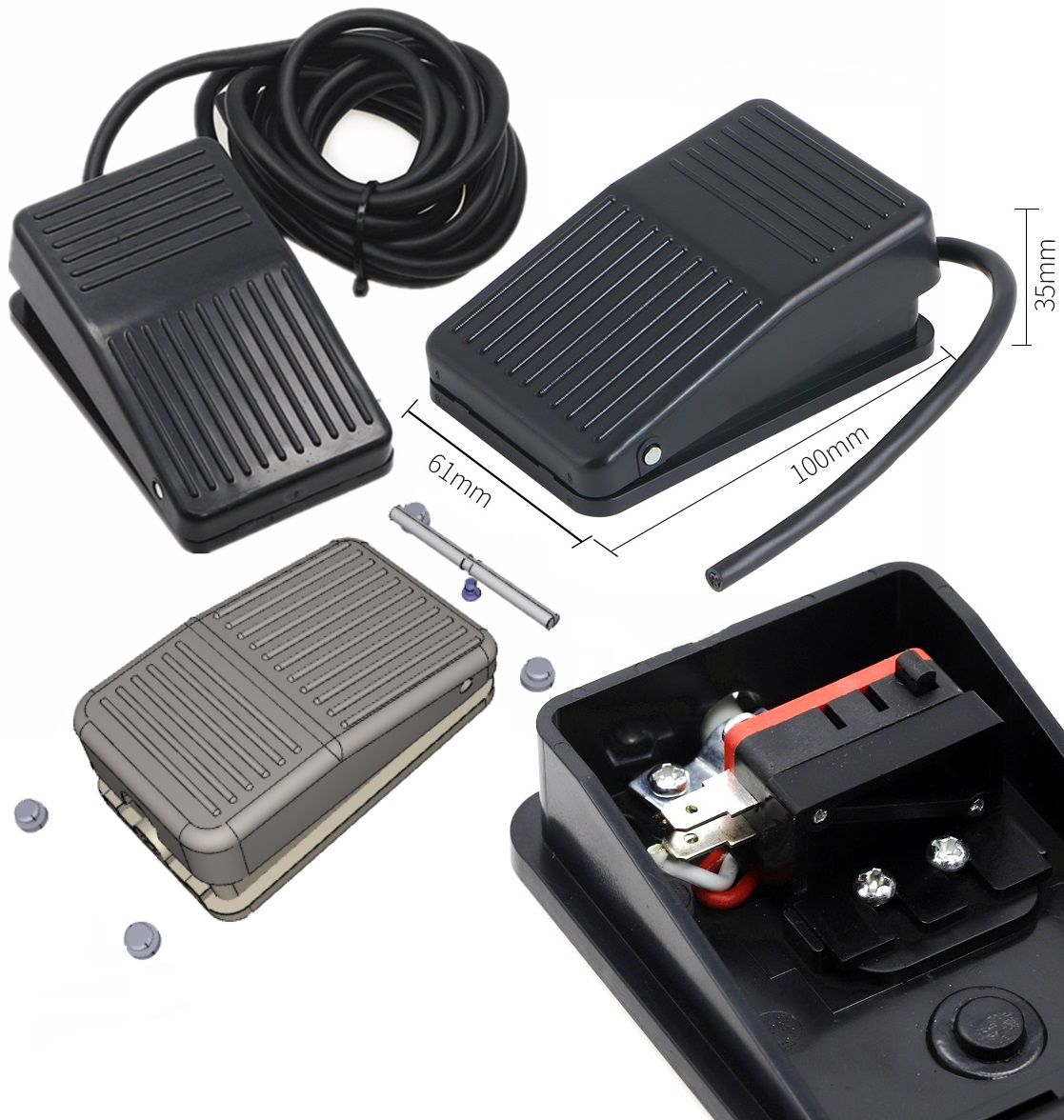 Pulsador de pedal FS01